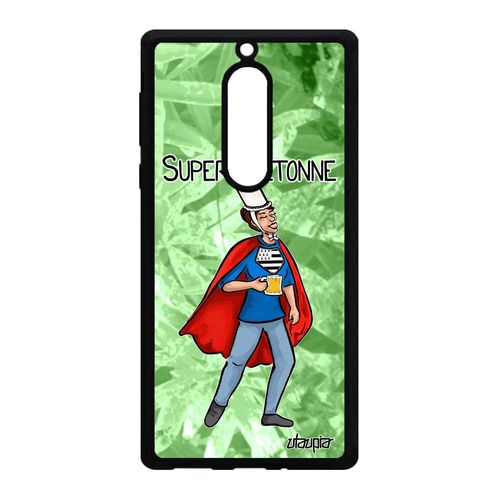Coque Pour Nokia 5 Silicone Super Bretonne Drapeau Breton Vert Pas Cher Heros Comics Texte Bretagne Portable Rigide Comique Humour