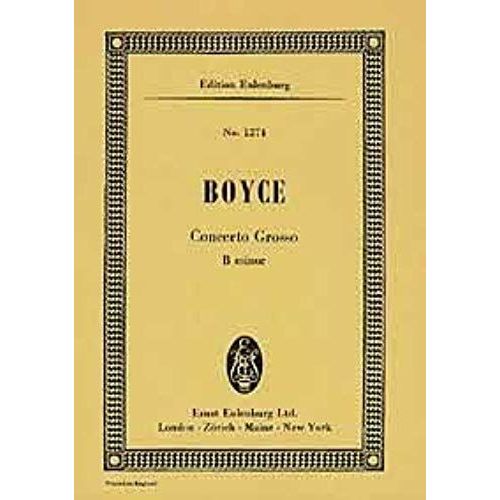 Concerto Grosso B Minor / Conducteur De Poche