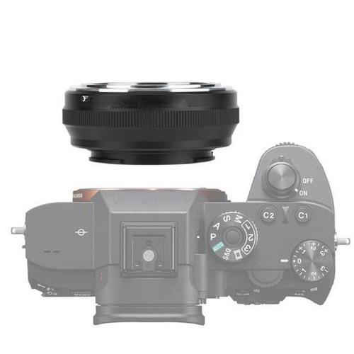 Bague de contrôle d'objectif Oumij Convertisseur d'adaptateur d'objectif Fotga Konica-Nex pour objectif Ar pour appareil photo Nex sans