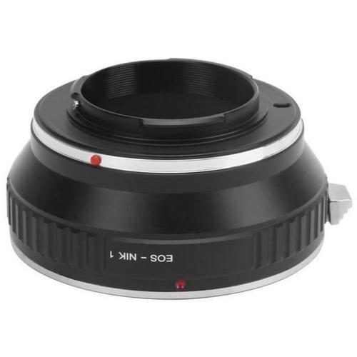 Adaptateur d'objectif Fikaz Eos-Nik1 bague d'adaptation de mise au point manuelle pour objectif Canon Ef vers pour appareil photo
