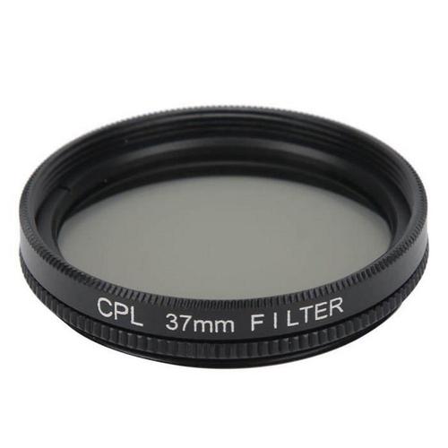 Filtre polarisant Junestar 37Mm Filtre d'objectif Cpl Objectif polarisant pour Canon/Nikon/Sony