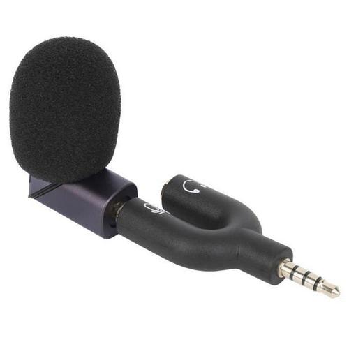 Microphone stabilisateur Fonction puissante Plug And Play Mini Microphone pour stabilisateur d'angles d'enregistrement