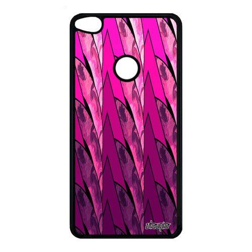 Coque Huawei P8/P9 Lite 2017 Silicone Marbre Etui Cercle Jolie Peinture Rose Fond Portable Mobile Motif Effet Original Design De
