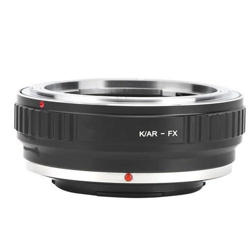 Accessoires d'appareil photo Fikaz K/Ar-Fx Bague d'adaptation de monture d'objectif pour objectif Konica vers Fujifilm Fx