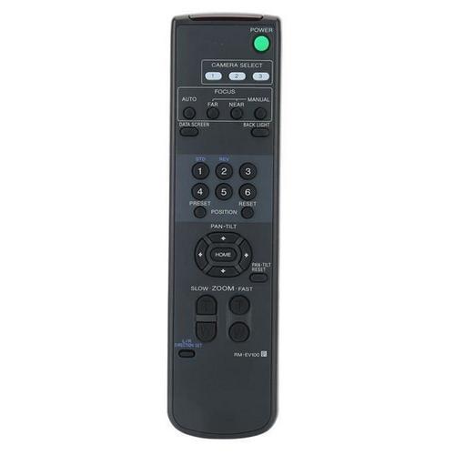 Remplacement de contrôleur de télévision intelligent à télécommande universelle portable noir pour Sony Rm-Ev100 Evi-D70P