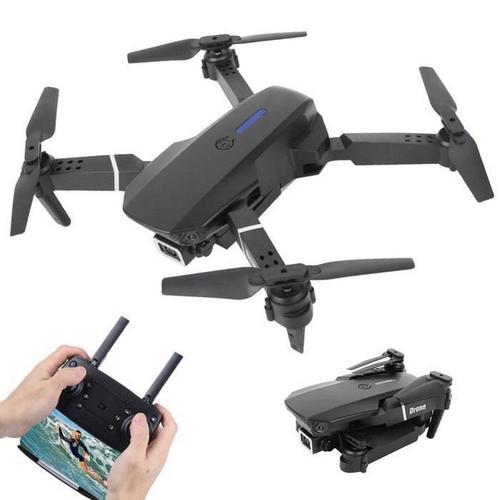 Drone E525 Wifi Fpv Quadcopter Caméra Haute Définition Grand Angle-4k Noir-Générique