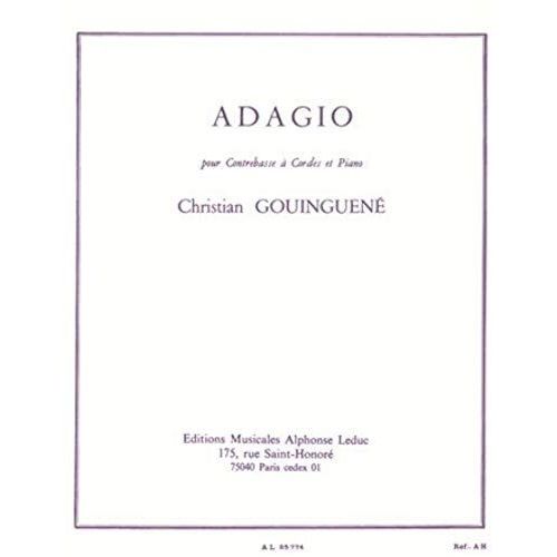 Adagio For Double Bass And Piano / Recueil