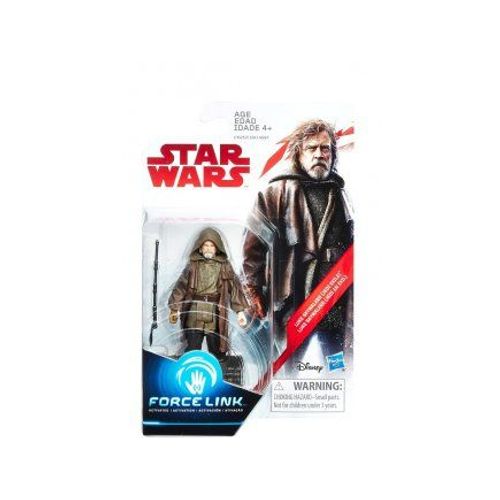 Star Wars Force Link 2.0 : Luke Skywalker - Figurine 9.5 Cm Jedi Exile - Personnage Disney - Nouveaute