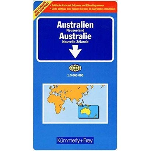 Australie-Nouvelle Zélande - 1/5 000 000