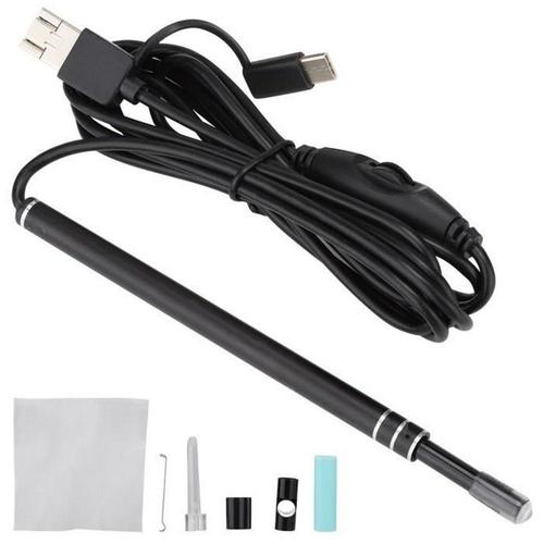 Caméra Hd Visible Oreille Cuillère Audition Meatus Pc Endoscope Pour Windows Pc/Pour Téléphone Borescope