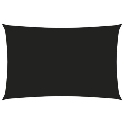 Voile Toile D'ombrage Parasol Tissu Oxford Rectangulaire 3 X 6 M Noir Helloshop26 02_0009689