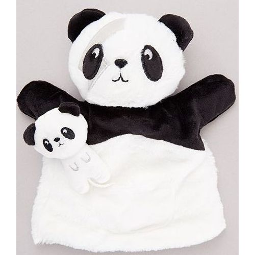 Doudou Marionnette Panda Rockeur & Son Bebe Simba Toys Benelux Peluche Jouet Blanket Baby Puppets