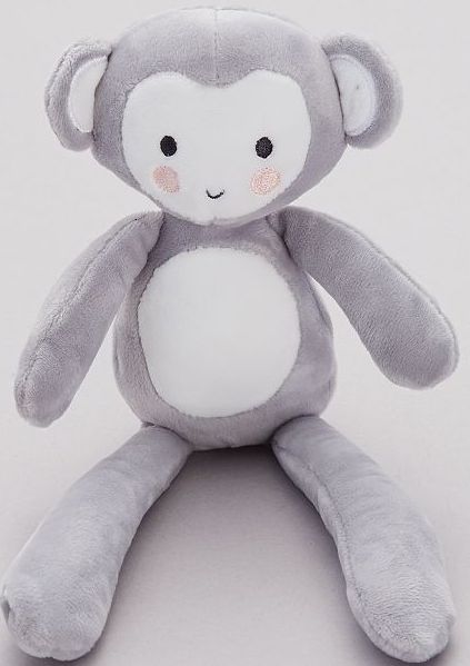 Doudou Singe Gris Blanc Simba Toys Benelux Jouet Naissance Bebe Plush Grey Monkey Comforter Baby Rakuten