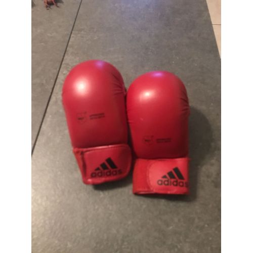 Petite Paire De Gants De Boxe Enfants Adidas Wkf 19cm