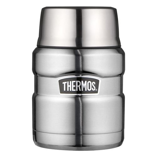 Thermos Récipient Stainless King, Boîte / Récipient à Snack, Acier Inox matifié, 47 cl, 4001205047