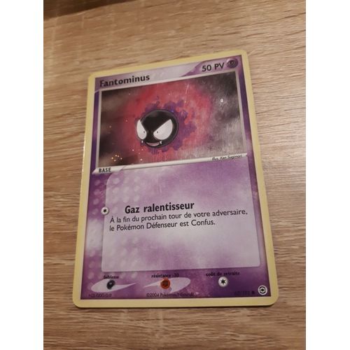 Fantominus 63/112 Set Ex Rouge Feu & Vert Feuille Fr