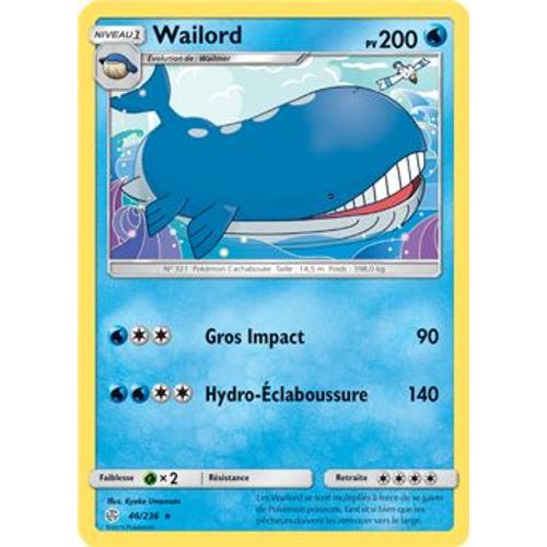 Wailord - 46/236 - Eclipse Cosmique