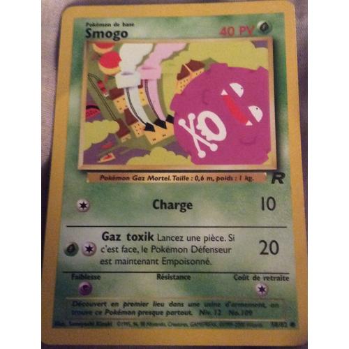 Smogo 58/82 Set Team Rocket Fr