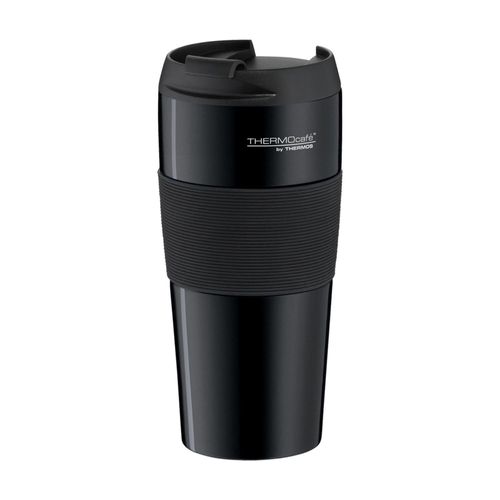 Thermos Mug Isotherme ThermoPro TC, Gobelet Isotherme, Noir, 40 cl, 18 cm, 4056233040