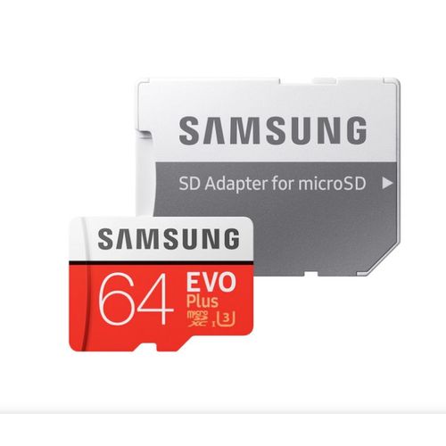 Carte mémoire micro SD SDXC Samsung 64 Go EVO plus U3