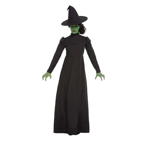 Déguisement Basique Sorcière Noir Femme L