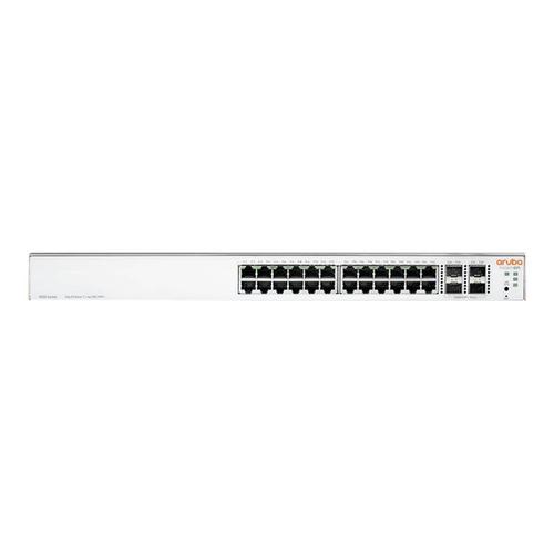 HPE Networking Instant On 1930 24G 4SFP/SFP+ Switch - Commutateur - C3 - Géré - 24 x 10/100/1000 + 4 x 1 Gigabit / 10 Gigabit SFP+ - Montable sur rack