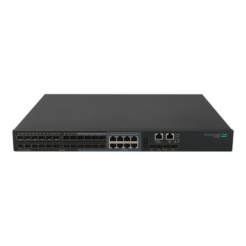 HPE FlexNetwork 5140 24G SFP w/8G Combo 4SFP+ EI - Commutateur - C3 - intelligent - 24 x Gigabit SFP + 8 x combo Gigabit Ethernet / SFP Gigabit + 4 x 10 Gigabit Ethernet / 1 Gigabit Ethernet SFP+...