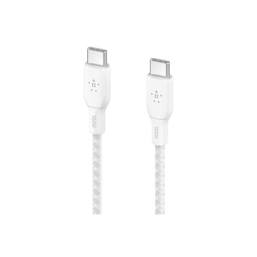 Belkin Boost Charge - Câble Usb - 24 Pin Usb-C (M) Pour 24 Pin Usb-C (M) - 3 M - Blanc