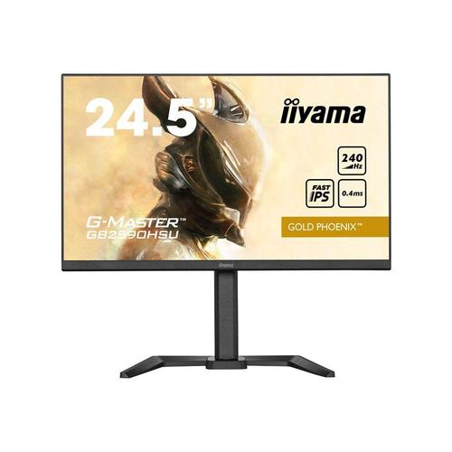 Ecran Pc Gaming G-master Gb2590hsu-b5 24,5 Full Hd Noir Iiyama