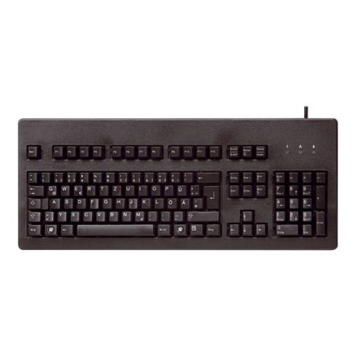 CHERRY G80-3000 - Clavier - PS/2, USB - Allemand - noir