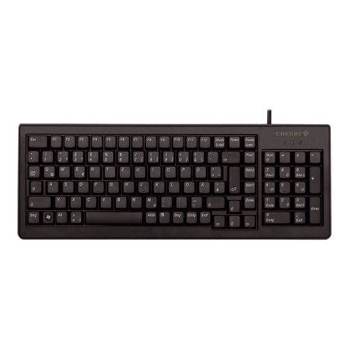 CHERRY G84-5200 XS Complete Keyboard - Clavier - PS/2, USB - QWERTY - US - noir