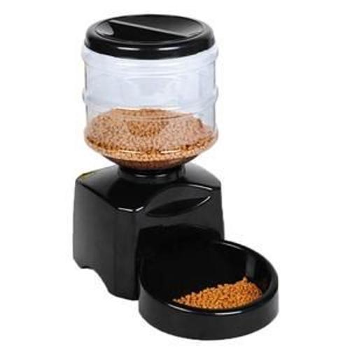 5.5l Automatique Distributeur D'aliment Pour Chien Chat Croquettes Programmable De Nourriture