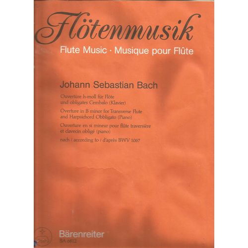 Musique Pour Flûte - Ouverture En Si Mineur Pour Flûte Traversière