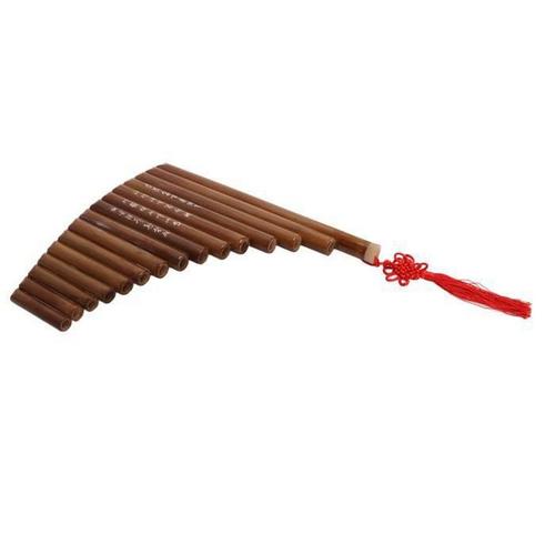 Flûte De Pan 15 Tuyaux Flûte De Pan En Bambou Naturel 15 Tuyaux G Tone Pans Pipe Instrument De Musique Traditionnel Chinois