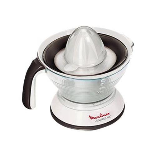 Moulinex Vitapress PC300B - Presse-agrumes - 0.6 litre - 25 Watt - blanc/gris foncé