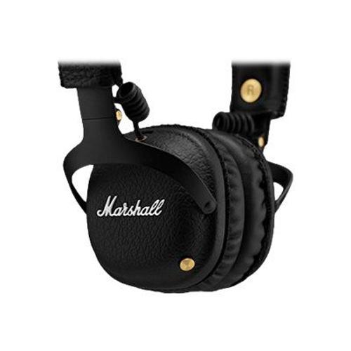 Marshall "Mid" - Écouteurs avec micro - sur-oreille - Bluetooth - sans fil - noir