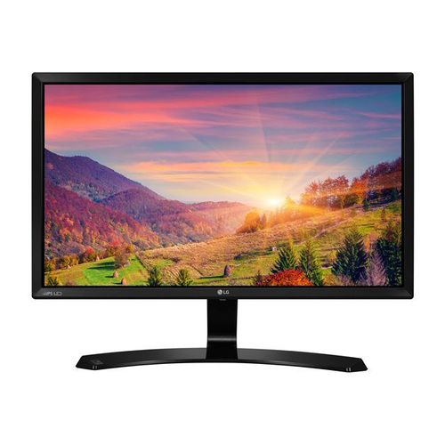 LG 24MP58VQ-P - Écran LED - 24" (23.8" visualisable) - 1920 x 1080 Full HD (1080p) - IPS - 250 cd/m² - 1000:1 - 5 ms - HDMI, DVI, VGA - noir