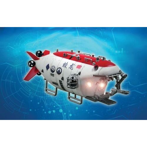 Chinois Jiaolong Manned Submersible (Pré-Peint) (U-Boot / U-Boat / U Boat / U Boot / Submarines)-Générique