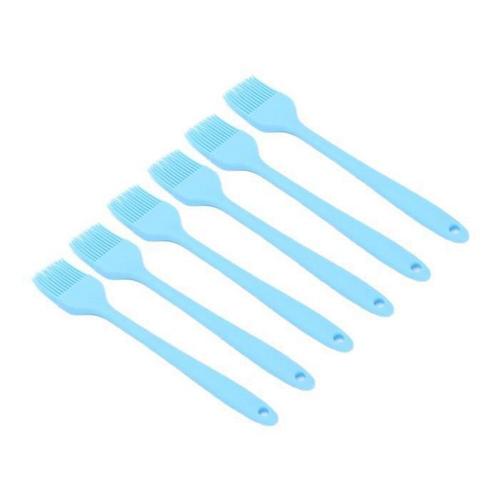 Brosse à badigeonner en silicone 6 pièces brosse de cuisson brosses à pâtisserie en silicone pour la cuisson au barbecue