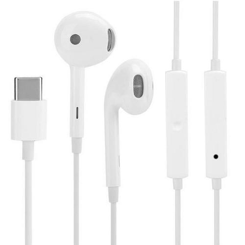 écouteur pour Oppo écouteur type-c filaire moitié intra-auriculaire Hd blanc pour Oppo Reno R17Pro Find X