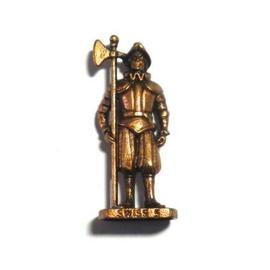 Jouet kinder figurine métallique Garde Suisse Swiss 5 K96 78 France 1995 décor