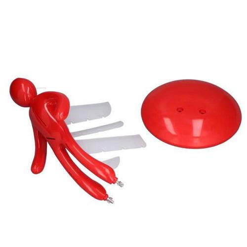 Porte-Couteau Rouge En Forme D'humain Porte-Couteau Nouveauté Multi-Fonction Porte-Couteau Drôle Porte-Couteau De Cuisine