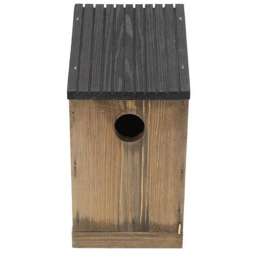 Nichoir En Bois Pour Animaux De Compagnie Nids D'oiseaux Accessoires De Nichoir Ornements De Nichoir