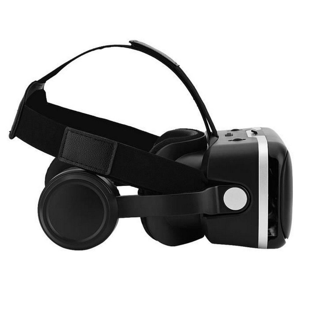 Lunettes 3d Vr Pour Vr Shinecon Lunettes De Réalité Virtuelle 3d Vr Avec Écouteurs Pour Téléphones Android Ios 3.5 '-6.0'