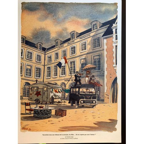 Ex Libris Le Grand Large De Gilles Cazaux Et Thierry Soufflard