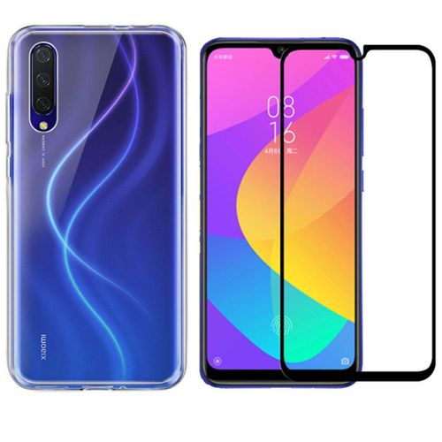 Xiaomi Redmi Note 8t Protection Intégrale 360 Degres : Coque Gel De Protection En Tpu Invisible Arrière Transparente Et Protection Écran Full Cover Noir - Accessoires Pochette Case