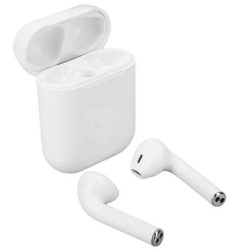 Double écouteur sans fil I12 True Wireless Bluetooth 5.0 Touch Sports Binaural Earphone avec étui de chargement