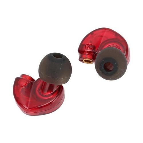 Accessoires d'écouteurs détachables enfichables de tête d'écouteur de sport de remplacement pour Se215 Se315 Se535 (rouge)