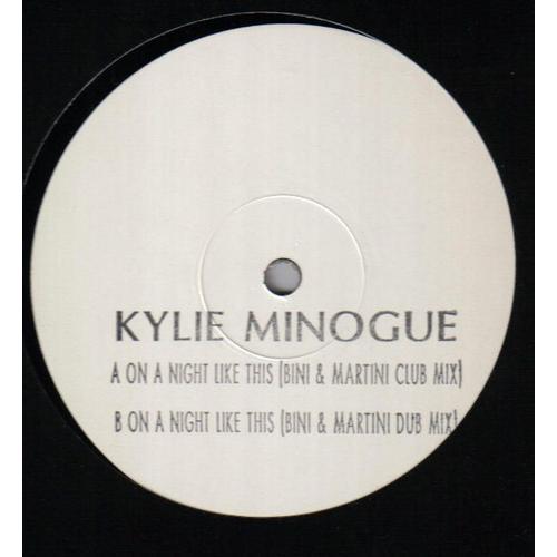On A Night Like This (Test Pressing)