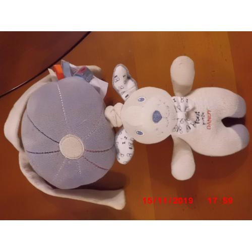 Peluche Chien Musical Sucre D'orge